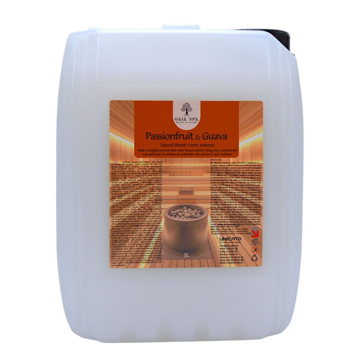 Sauna Essence 5L PASSIONFRUIT & GUAVA - GAIA SPA