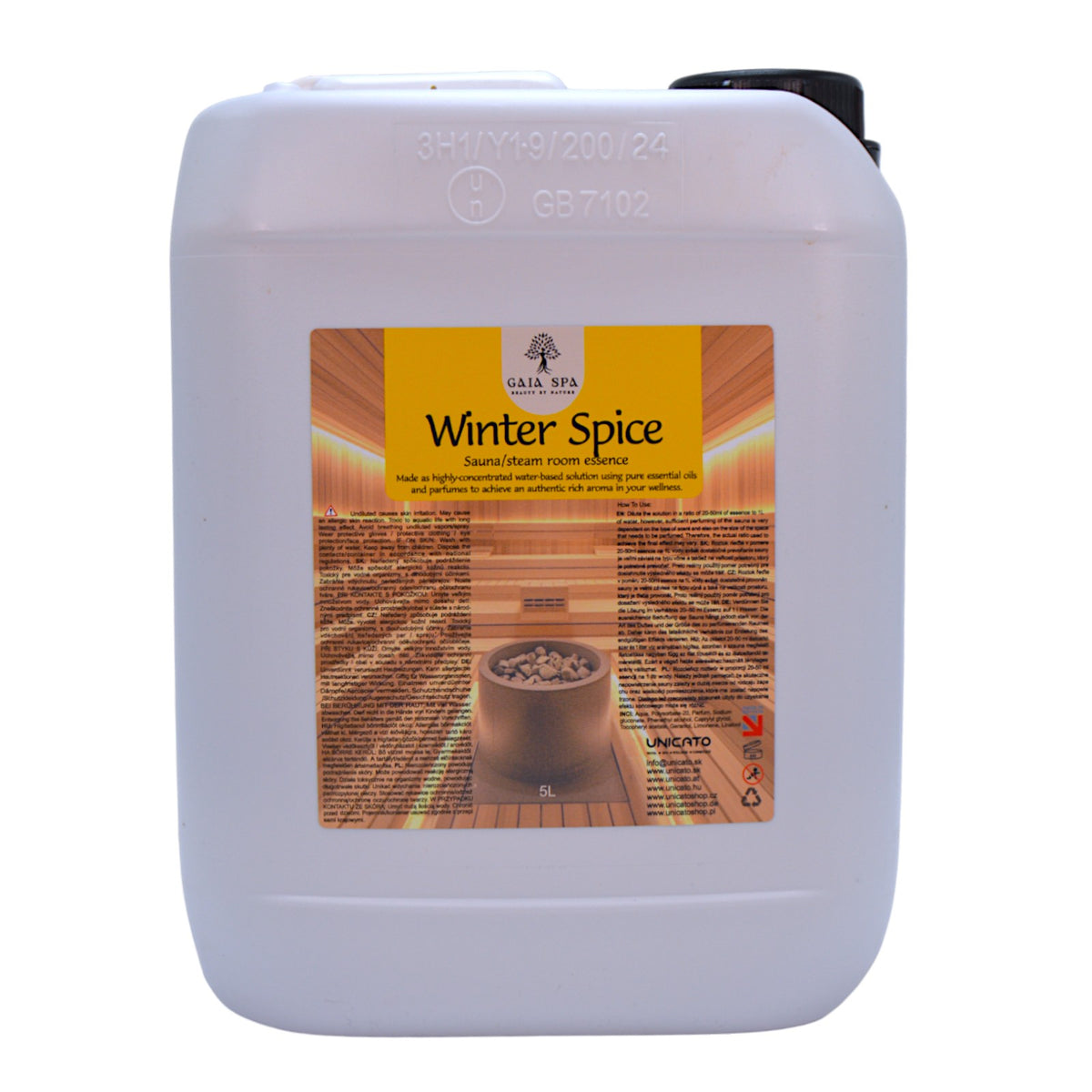 Sauna essence 5L WINTER SPICES - GAIA SPA