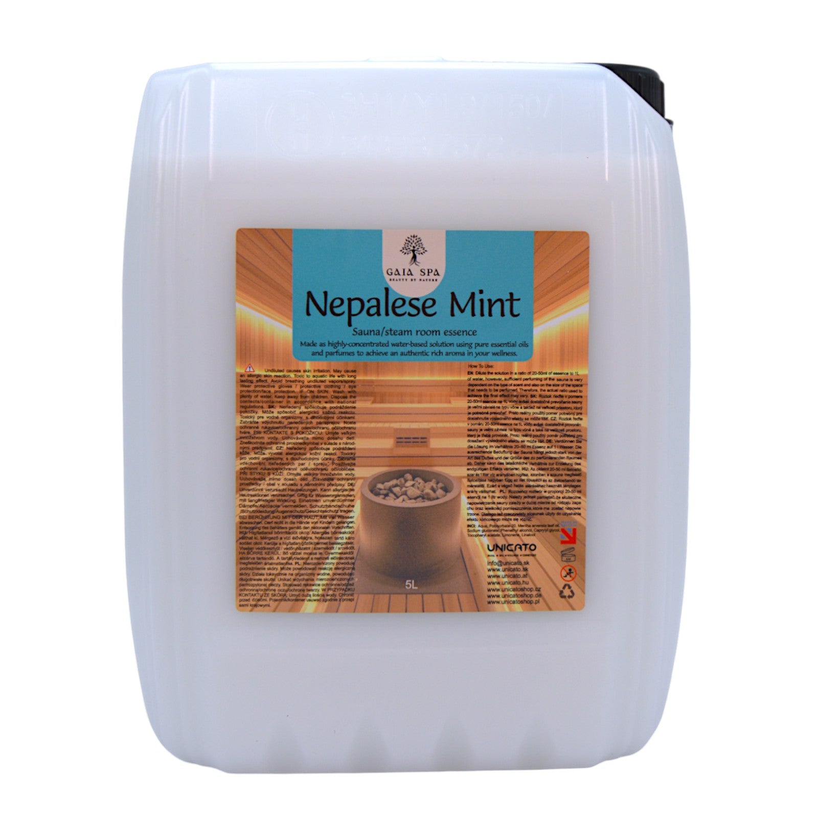 Sauna Essence 5L NEPALI MINT - GAIA SPA