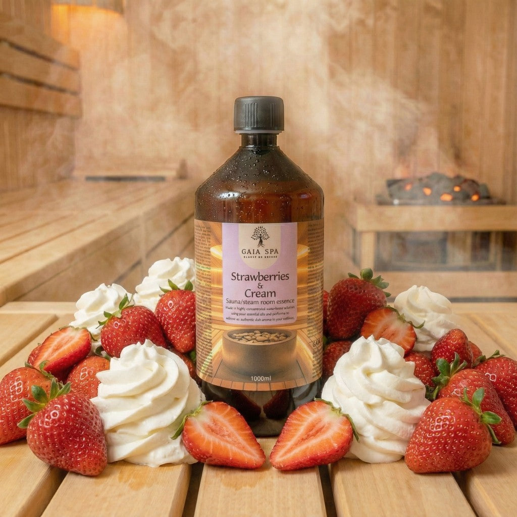 Sauna Essence 1L STRAWBERRIES WITH WHIPPED CREAM - GAIA SPA