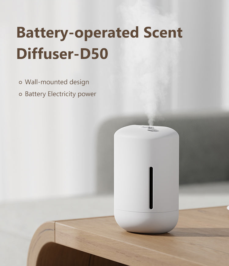D50 grey diffuser, side view