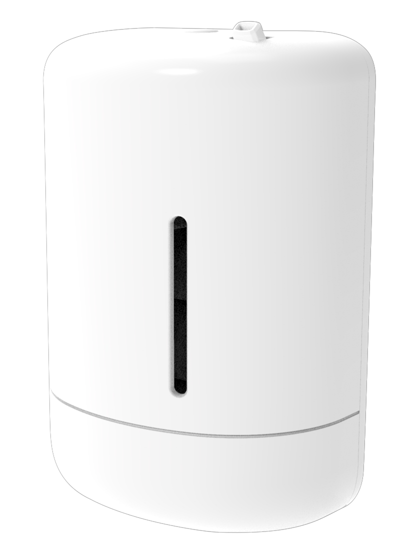 D100 diffuser, side view