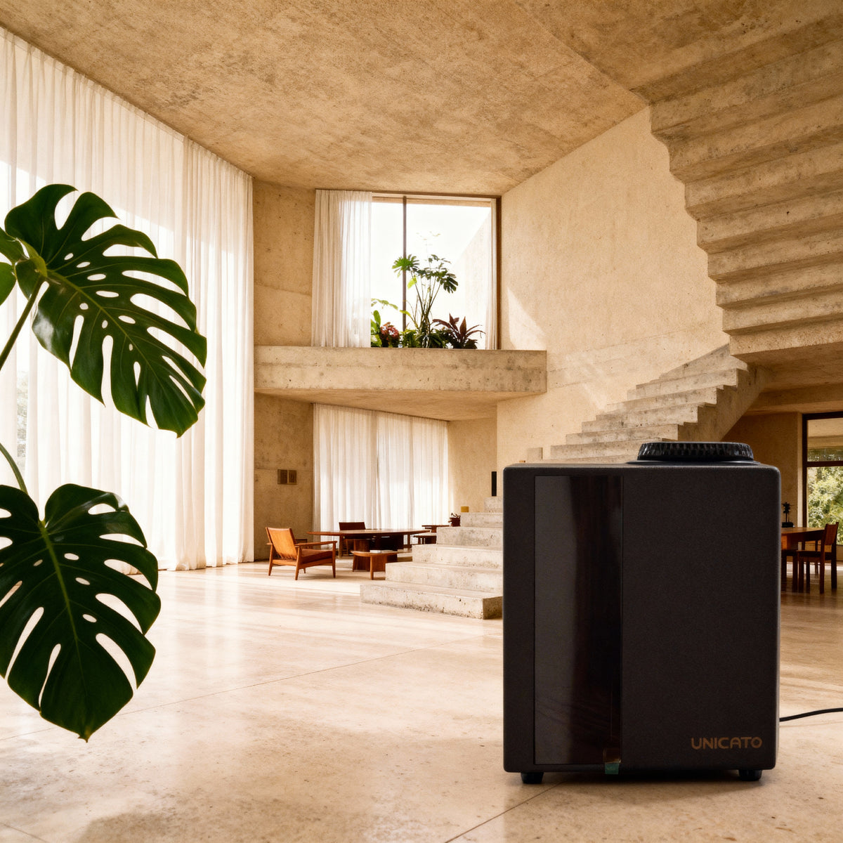 TORI A300 diffuser in a spacious modern interior