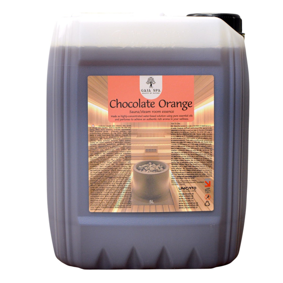 Sauna Essence 5L CHOCOLATE ORANGE - GAIA SPA