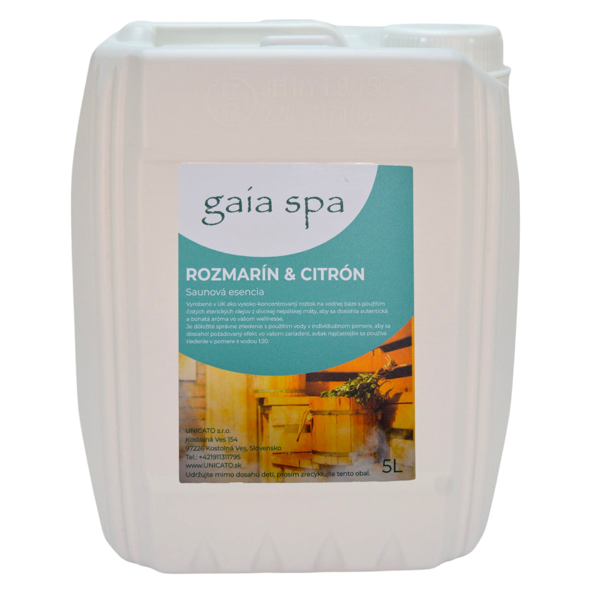 Sauna Essence 5L ROSEMARY & LEMON - GAIA SPA