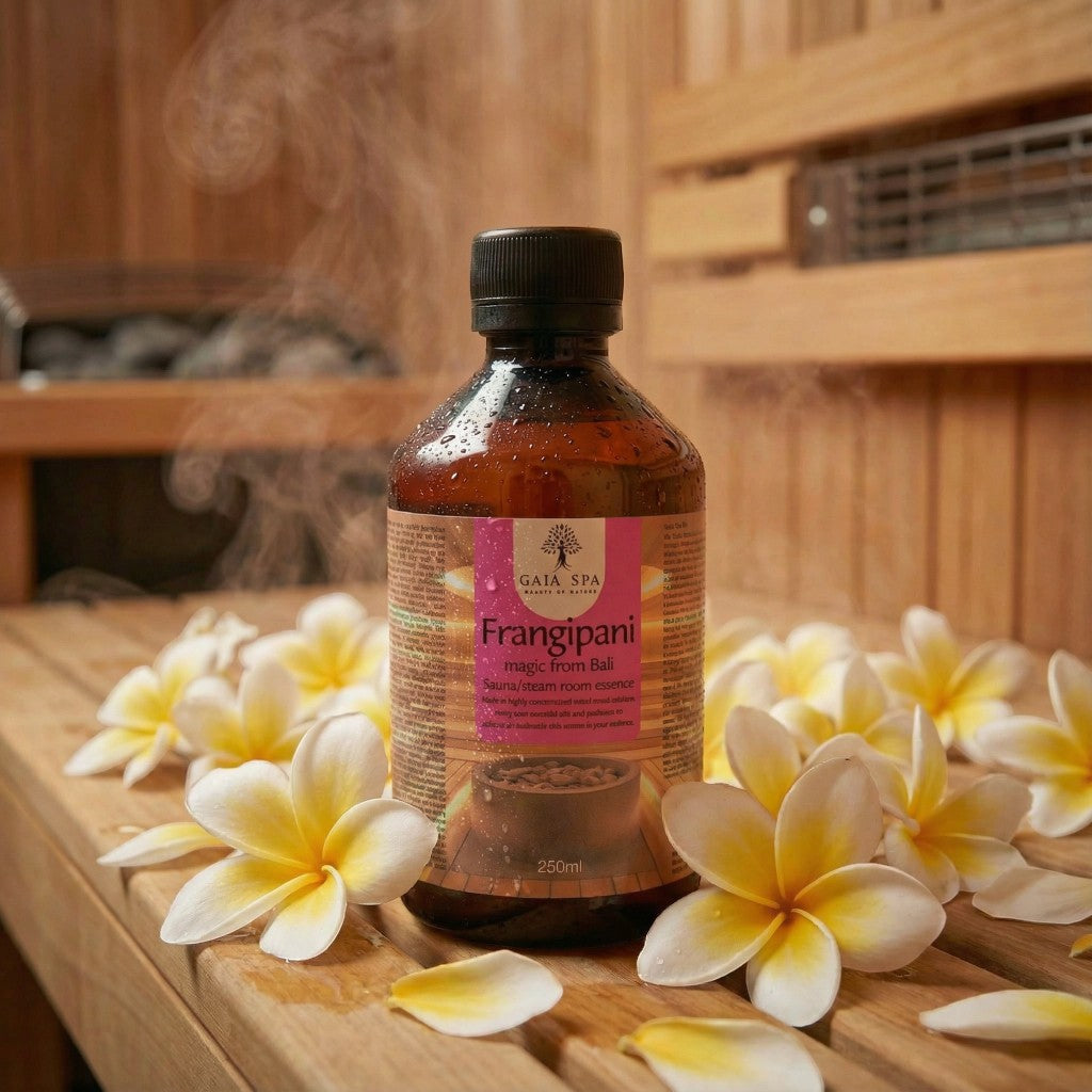 Sauna Essence 250ml FRANGIPANI - the magical flower of BALI - GAIA SPA