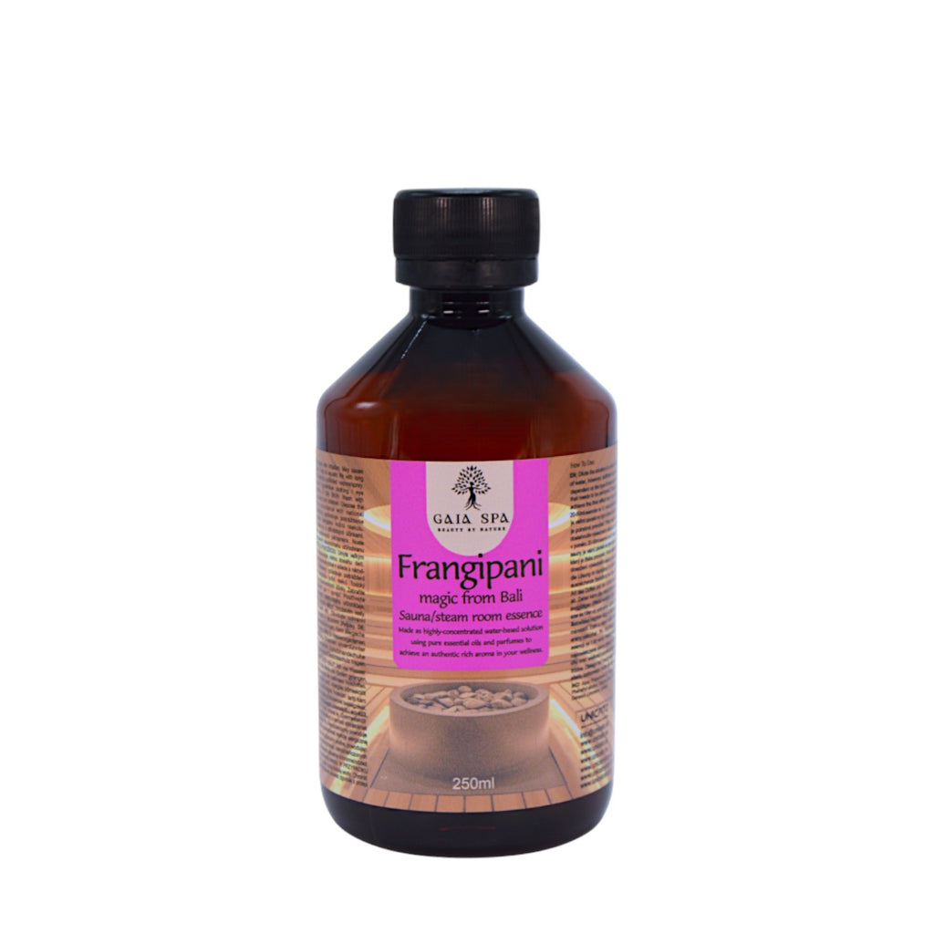 Sauna Essence 250ml FRANGIPANI - the magical flower of BALI - GAIA SPA
