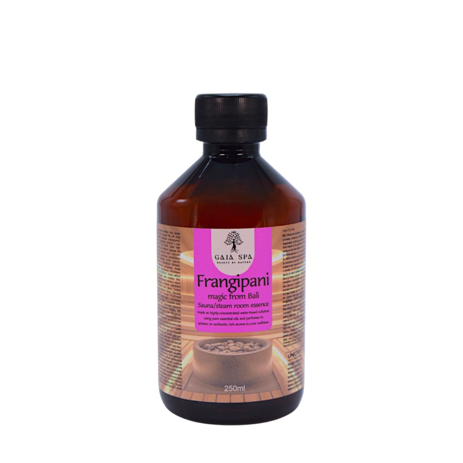 Sauna Essence 250ml FRANGIPANI - the magical flower of BALI - GAIA SPA