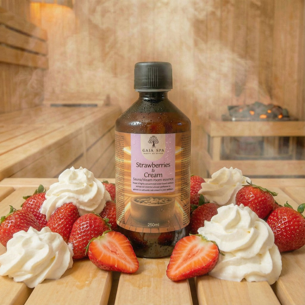 Sauna Essence 250ml STRAWBERRIES WITH WHIPPED CREAM - GAIA SPA