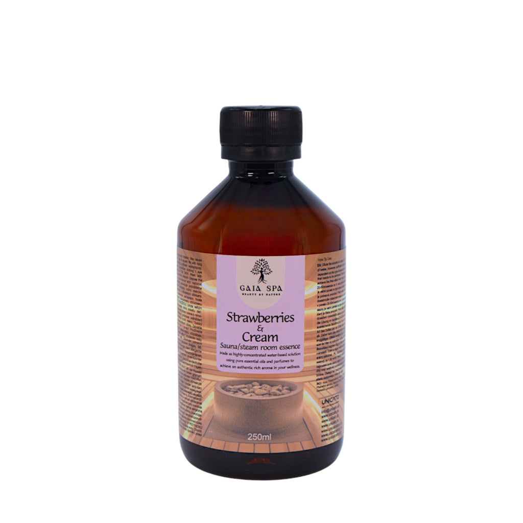 Sauna Essence 250ml STRAWBERRIES WITH WHIPPED CREAM - GAIA SPA