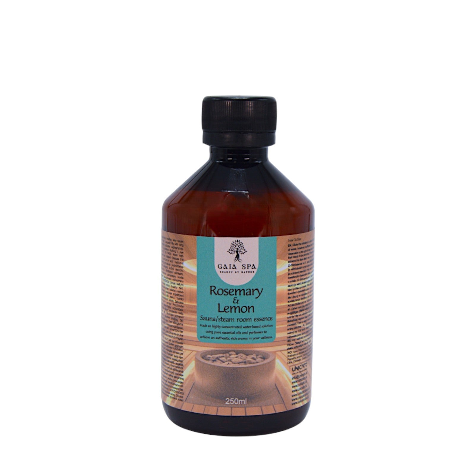 Sauna Essence 250ml ROSEMARY & LEMON - GAIA SPA