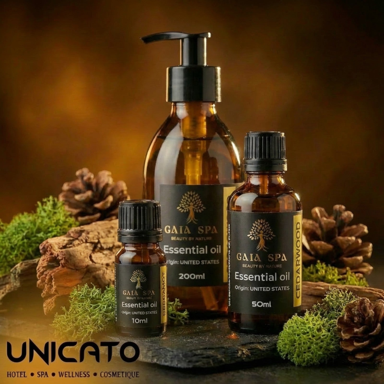 Essential Oil Cedarwood | GAIA SPA