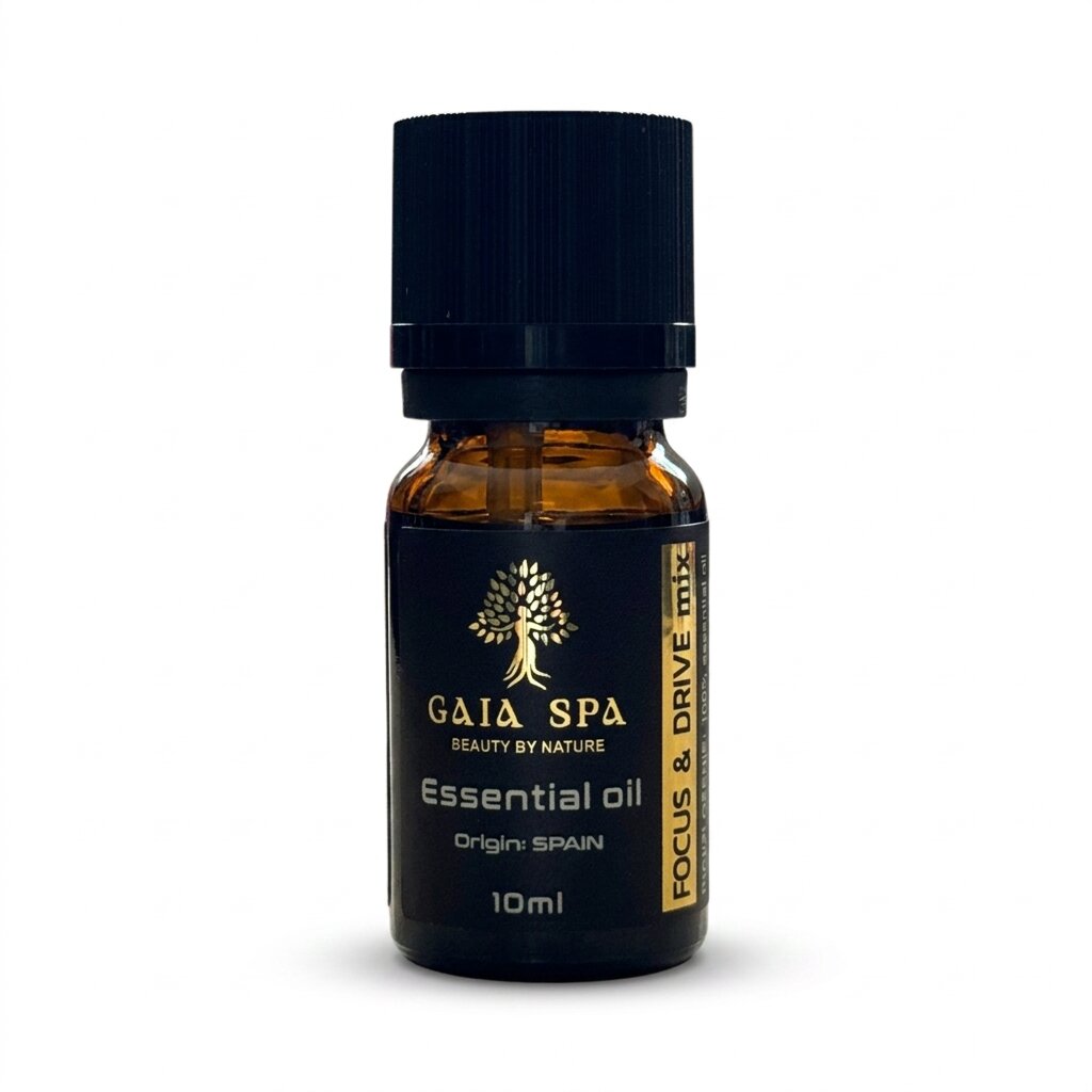 Car Aromatherapy Blend – Focus & Drive, 10 ml | GAIA SPA