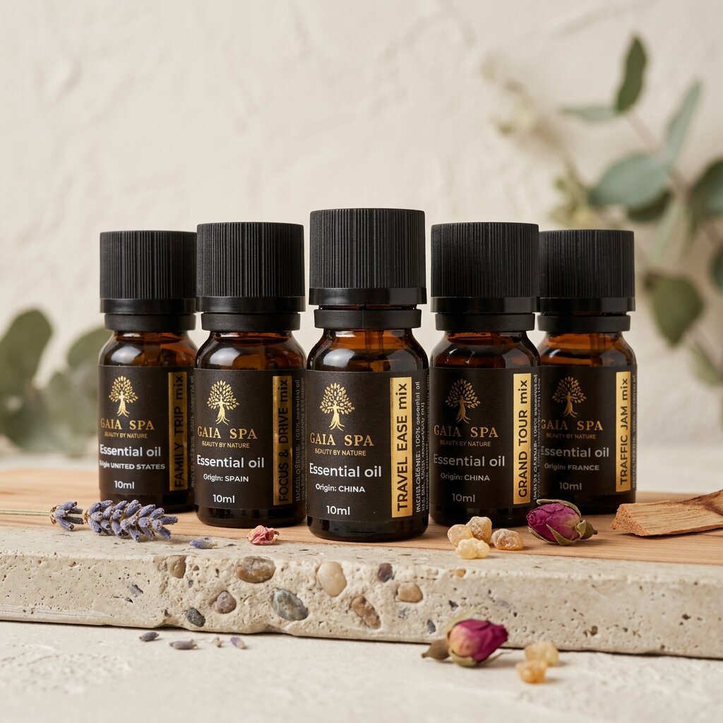 Car Aromatherapy Blend – Focus & Drive, 10 ml | GAIA SPA