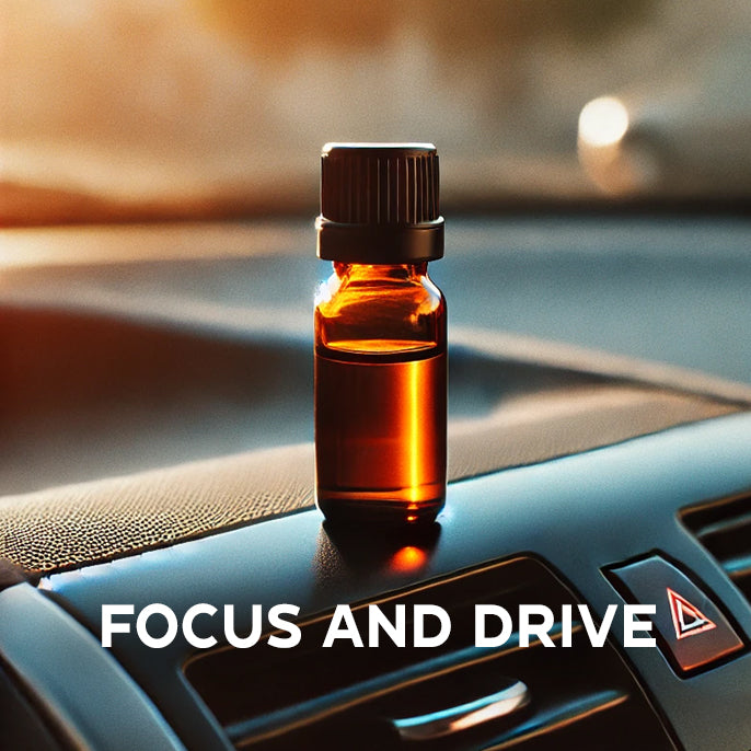Car Aromatherapy Blend – Focus & Drive, 10 ml | GAIA SPA