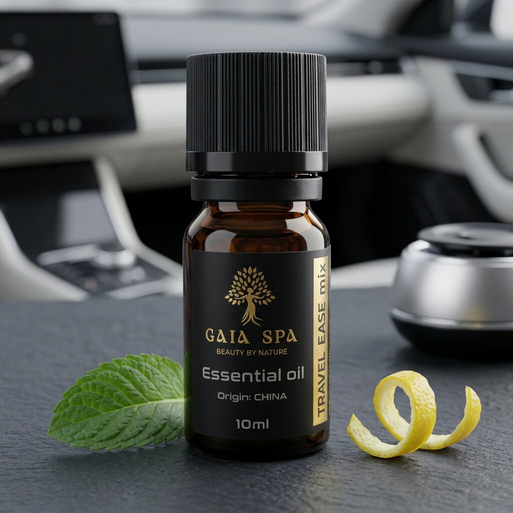Car Aromatherapy Blend – Travel Ease, 10 ml | GAIA SPA
