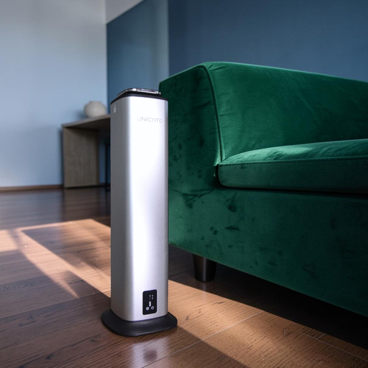 GAM1001 matte silver floor-standing diffuser